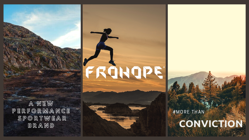 Frohope, a new performance sportwear brand
